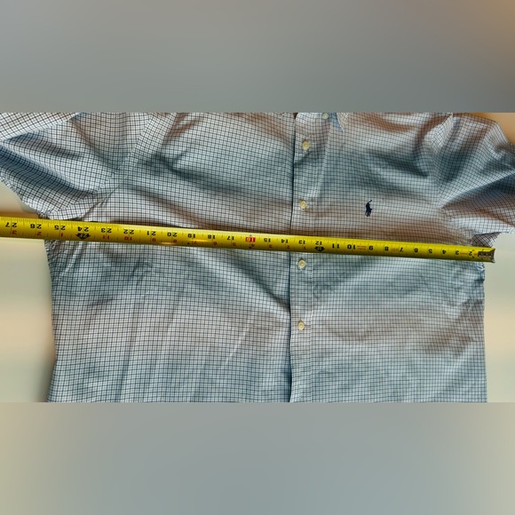 Ralph Lauren Men’s blue Size XL
 Classic-Fit Stretch Poplin Shirt - Picture 7 of 9